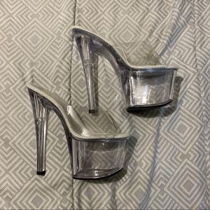 7inch Clear Pleaser Heel /Exotic Dancer wear✨